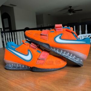 Nike Romaleos 2 Mens size 7 Women’s size 8.5 incl. BOTH comp. & training insoles